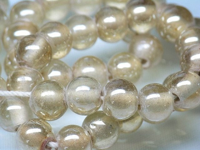 | TOKO-BEADS |CG875N ガラスビーズ（42個パック） 9.5mmとんぼ玉,ビーズ,トンボ玉,アジア,インド,エスニック,手作り,パーツ,アクセサリー