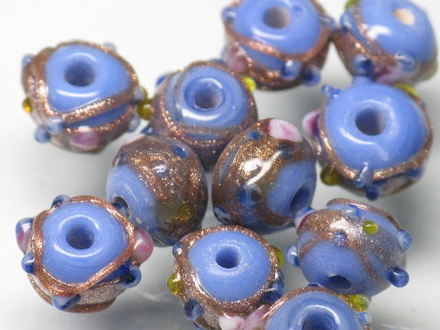 TOKO-BEADS CG883P Indian bead (30pcs) 7.5mm CG883P インドビーズ（30個パック） 7.5mm Asian bead & African bead  Handmade,Lampeork,bead,asia,india,ethnic,parts,accessory,beads とんぼ玉,ビーズ,トンボ玉,アジア,インド,エスニック,手作り,パーツ,アクセサリー