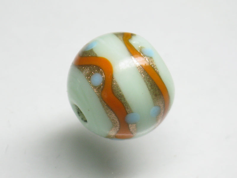 TOKO-BEADS CG904 Indian bead 14mm CG904 インドビーズ 14mm Asian bead & African bead  Handmade,Lampeork,bead,asia,india,ethnic,parts,accessory,beads とんぼ玉,ビーズ,トンボ玉,アジア,インド,エスニック,手作り,パーツ,アクセサリー