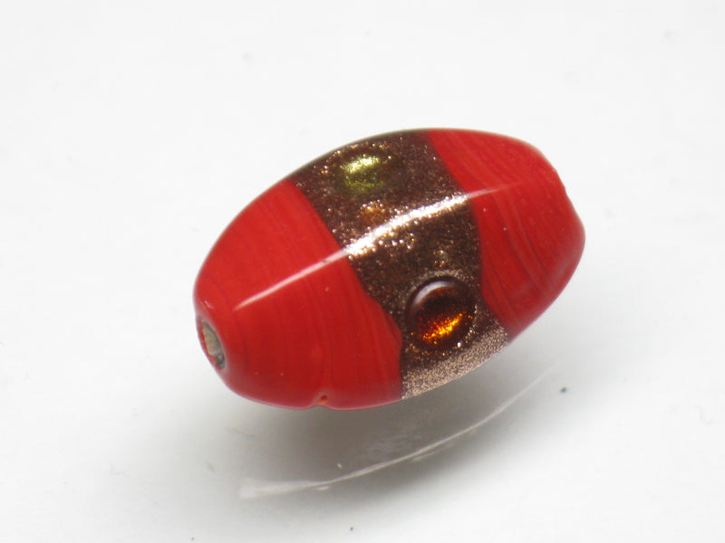 TOKO-BEADS CG907-15 Indian bead 11mm CG907-15 インドビーズ 11mm Asian bead & African bead  Handmade,Lampeork,bead,asia,india,ethnic,parts,accessory,beads とんぼ玉,ビーズ,トンボ玉,アジア,インド,エスニック,手作り,パーツ,アクセサリー
