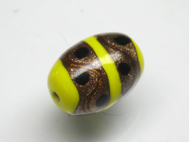 TOKO-BEADS CG907-22 Indian bead 12mm CG907-22 インドビーズ 12mm Asian bead & African bead  Handmade,Lampeork,bead,asia,india,ethnic,parts,accessory,beads とんぼ玉,ビーズ,トンボ玉,アジア,インド,エスニック,手作り,パーツ,アクセサリー