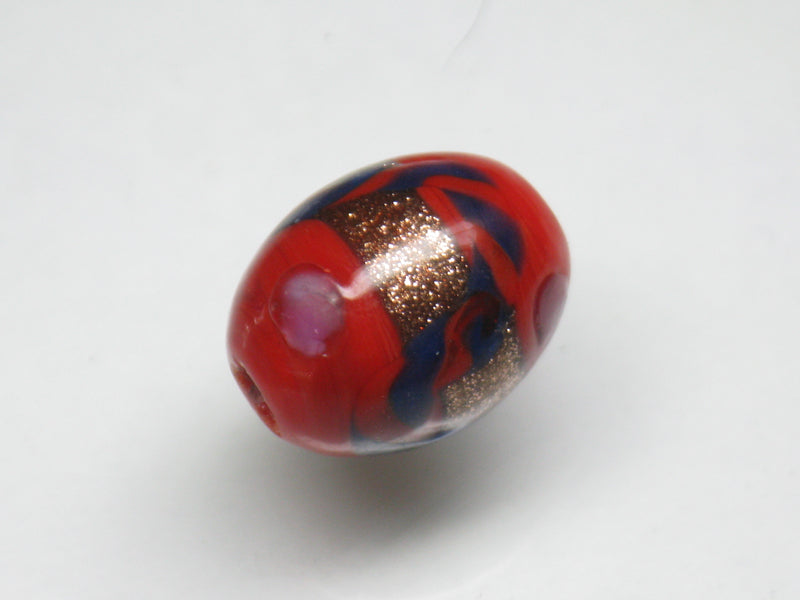 TOKO-BEADS CG907-31 Indian bead 11mm CG907-31 インドビーズ 11mm Asian bead & African bead  Handmade,Lampeork,bead,asia,india,ethnic,parts,accessory,beads とんぼ玉,ビーズ,トンボ玉,アジア,インド,エスニック,手作り,パーツ,アクセサリー