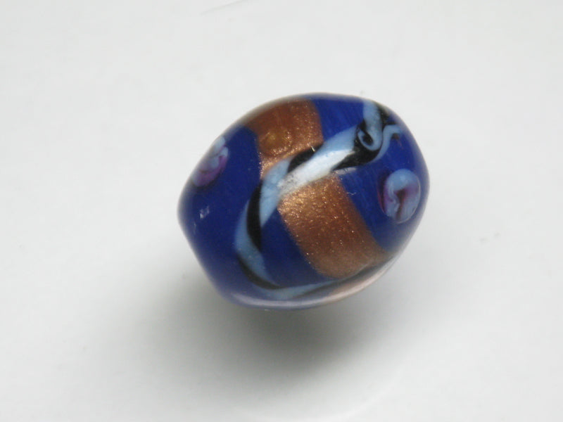 TOKO-BEADS CG907-36 Indian bead 13mm CG907-36 インドビーズ 13mm Asian bead & African bead  Handmade,Lampeork,bead,asia,india,ethnic,parts,accessory,beads とんぼ玉,ビーズ,トンボ玉,アジア,インド,エスニック,手作り,パーツ,アクセサリー