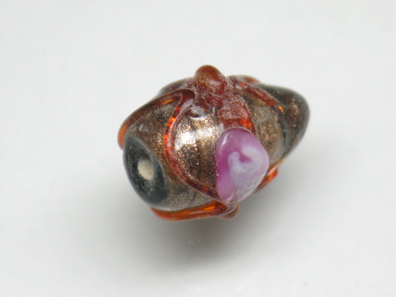 TOKO-BEADS CG907-43 Indian bead 11mm CG907-43 インドビーズ 11mm Asian bead & African bead  Handmade,Lampeork,bead,asia,india,ethnic,parts,accessory,beads とんぼ玉,ビーズ,トンボ玉,アジア,インド,エスニック,手作り,パーツ,アクセサリー