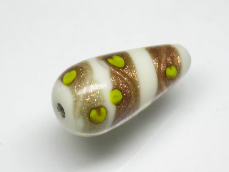 TOKO-BEADS CG907-45 Indian bead 10mm CG907-45 インドビーズ 10mm Asian bead & African bead  Handmade,Lampeork,bead,asia,india,ethnic,parts,accessory,beads とんぼ玉,ビーズ,トンボ玉,アジア,インド,エスニック,手作り,パーツ,アクセサリー