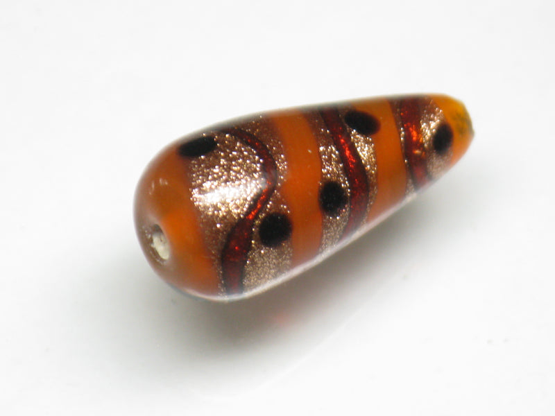 TOKO-BEADS CG907-46 Indian bead 11mm CG907-46 インドビーズ 11mm Asian bead & African bead  Handmade,Lampeork,bead,asia,india,ethnic,parts,accessory,beads とんぼ玉,ビーズ,トンボ玉,アジア,インド,エスニック,手作り,パーツ,アクセサリー