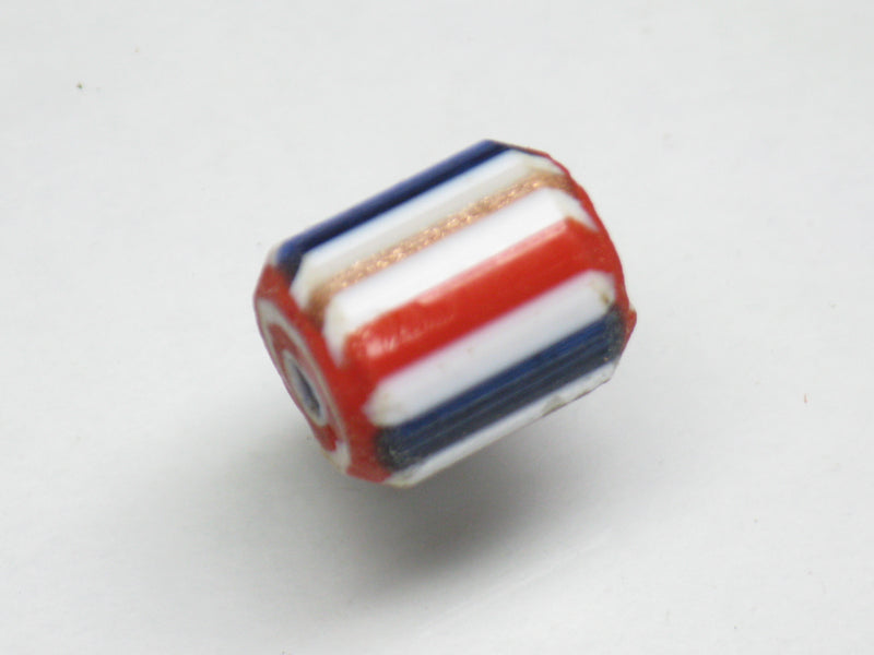 TOKO-BEADS CG907-65 Chevron bead 8.5mm CG907-65 シェブロンビーズ 8.5mm Asian bead & African bead  Handmade,Lampeork,bead,asia,india,ethnic,parts,accessory,beads とんぼ玉,ビーズ,トンボ玉,アジア,インド,エスニック,手作り,パーツ,アクセサリー