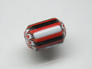 TOKO-BEADS CG907-70 Chevron bead 12mm CG907-70 シェブロンビーズ 12mm Asian bead & African bead  Handmade,Lampeork,bead,asia,india,ethnic,parts,accessory,beads とんぼ玉,ビーズ,トンボ玉,アジア,インド,エスニック,手作り,パーツ,アクセサリー