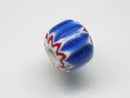 TOKO-BEADS CG907-75 Chevron bead 12.5mm CG907-75 シェブロンビーズ 12.5mm Asian bead & African bead  Handmade,Lampeork,bead,asia,india,ethnic,parts,accessory,beads とんぼ玉,ビーズ,トンボ玉,アジア,インド,エスニック,手作り,パーツ,アクセサリー