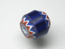 TOKO-BEADS CG907-76 Chevron bead 14mm CG907-76 シェブロンビーズ 14mm Asian bead & African bead  Handmade,Lampeork,bead,asia,india,ethnic,parts,accessory,beads とんぼ玉,ビーズ,トンボ玉,アジア,インド,エスニック,手作り,パーツ,アクセサリー