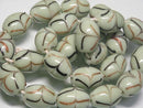 TOKO-BEADS CG907N-37 Indian bead (24pcs) 12mm CG907N-37 インドビーズ（24個パック） 12mm Asian bead & African bead  Handmade,Lampeork,bead,asia,india,ethnic,parts,accessory,beads とんぼ玉,ビーズ,トンボ玉,アジア,インド,エスニック,手作り,パーツ,アクセサリー