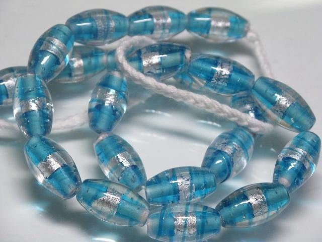 | TOKO-BEADS |CG907N-42 インドビーズ（22個パック） 10mmとんぼ玉,ビーズ,トンボ玉,アジア,インド,エスニック,手作り,パーツ,アクセサリー