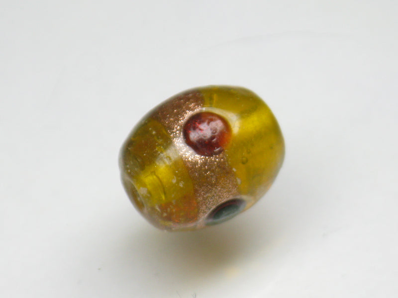 TOKO-BEADS CG913-01 Indian bead 11mm CG913-01 インドビーズ 11mm Asian bead & African bead  Handmade,Lampeork,bead,asia,india,ethnic,parts,accessory,beads とんぼ玉,ビーズ,トンボ玉,アジア,インド,エスニック,手作り,パーツ,アクセサリー