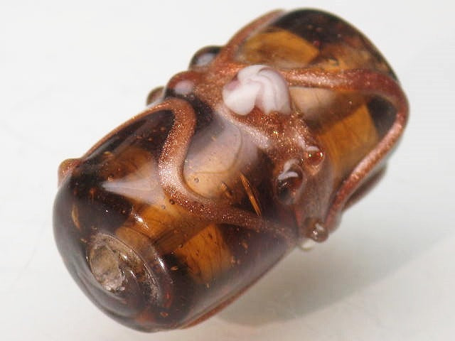 TOKO-BEADS CG913-09 Indian bead 14mm CG913-09 インドビーズ 14mm Asian bead & African bead  Handmade,Lampeork,bead,asia,india,ethnic,parts,accessory,beads とんぼ玉,ビーズ,トンボ玉,アジア,インド,エスニック,手作り,パーツ,アクセサリー
