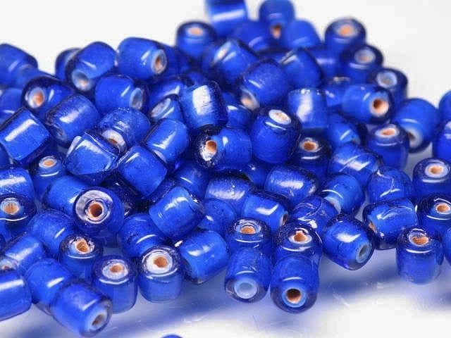 | TOKO-BEADS |CG916P-04 ホワイトハートビーズ（30g） 5~6mmとんぼ玉,ビーズ,トンボ玉,アジア,インド,エスニック,手作り,パーツ,アクセサリー