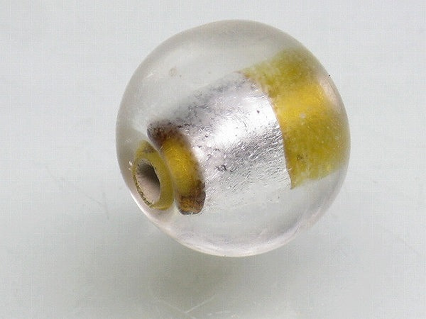 TOKO-BEADS CG917S-04 Silver foil bead 11mm CG917S-04 シルバーフォイルビーズ 11mm Asian bead & African bead  Handmade,Lampeork,bead,asia,india,ethnic,parts,accessory,beads とんぼ玉,ビーズ,トンボ玉,アジア,インド,エスニック,手作り,パーツ,アクセサリー