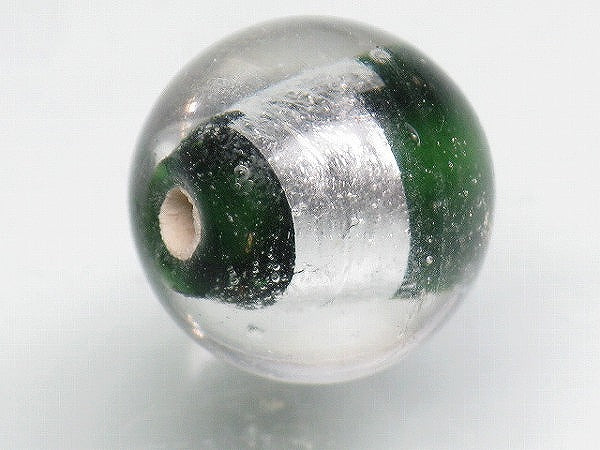 TOKO-BEADS CG917S-08 Silver foil bead 11mm CG917S-08 シルバーフォイルビーズ 11mm Asian bead & African bead  Handmade,Lampeork,bead,asia,india,ethnic,parts,accessory,beads とんぼ玉,ビーズ,トンボ玉,アジア,インド,エスニック,手作り,パーツ,アクセサリー