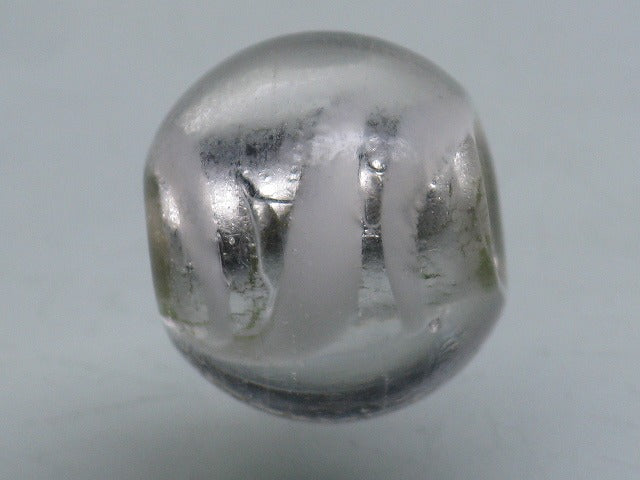 TOKO-BEADS CG918S-01 Silver foil bead 11mm CG918S-01 シルバーフォイルビーズ 11mm Asian bead & African bead  Handmade,Lampeork,bead,asia,india,ethnic,parts,accessory,beads とんぼ玉,ビーズ,トンボ玉,アジア,インド,エスニック,手作り,パーツ,アクセサリー