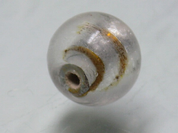 TOKO-BEADS CG918S-05 Silver foil bead 11mm CG918S-05 シルバーフォイルビーズ 11mm Asian bead & African bead  Handmade,Lampeork,bead,asia,india,ethnic,parts,accessory,beads とんぼ玉,ビーズ,トンボ玉,アジア,インド,エスニック,手作り,パーツ,アクセサリー
