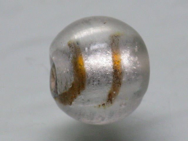 TOKO-BEADS CG918S-05 Silver foil bead 11mm CG918S-05 シルバーフォイルビーズ 11mm Asian bead & African bead  Handmade,Lampeork,bead,asia,india,ethnic,parts,accessory,beads とんぼ玉,ビーズ,トンボ玉,アジア,インド,エスニック,手作り,パーツ,アクセサリー