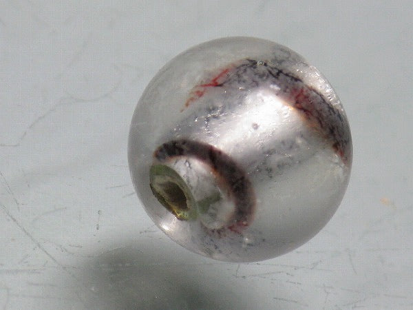 TOKO-BEADS CG918S-09 Silver foil bead 11mm CG918S-09 シルバーフォイルビーズ 11mm Asian bead & African bead  Handmade,Lampeork,bead,asia,india,ethnic,parts,accessory,beads とんぼ玉,ビーズ,トンボ玉,アジア,インド,エスニック,手作り,パーツ,アクセサリー
