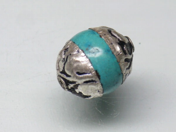 TOKO-BEADS CL101-35 Indian Ladakh bead 10mm CL101-35 ラダックビーズ 10mm Asian bead & African bead  Handmade,Lampeork,bead,asia,india,ethnic,parts,accessory,beads とんぼ玉,ビーズ,トンボ玉,アジア,インド,エスニック,手作り,パーツ,アクセサリー