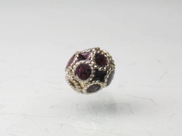 | TOKO-BEADS |CL201-01 ラダックビーズ 6mmとんぼ玉,ビーズ,トンボ玉,アジア,インド,エスニック,手作り,パーツ,アクセサリー