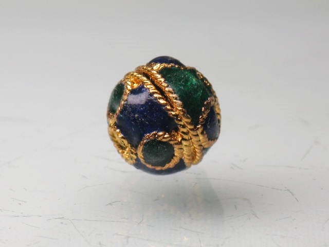 TOKO-BEADS CL201-05 Indian Ladakh bead 8mm CL201-05 ラダックビーズ 8mm Asian bead & African bead  Handmade,Lampeork,bead,asia,india,ethnic,parts,accessory,beads とんぼ玉,ビーズ,トンボ玉,アジア,インド,エスニック,手作り,パーツ,アクセサリー