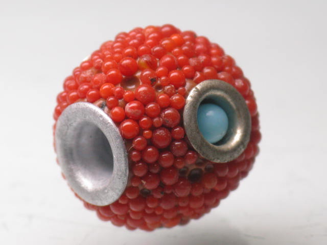 TOKO-BEADS CL201-28 Indian Ladakh bead 14mm CL201-28 ラダックビーズ 14mm Asian bead & African bead  Handmade,Lampeork,bead,asia,india,ethnic,parts,accessory,beads とんぼ玉,ビーズ,トンボ玉,アジア,インド,エスニック,手作り,パーツ,アクセサリー