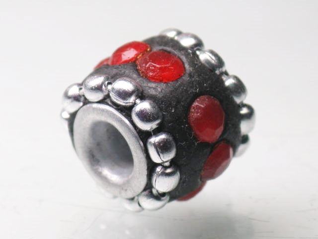 TOKO-BEADS CL201-31 Indian Ladakh bead 12mm CL201-31 ラダックビーズ 12mm Asian bead & African bead  Handmade,Lampeork,bead,asia,india,ethnic,parts,accessory,beads とんぼ玉,ビーズ,トンボ玉,アジア,インド,エスニック,手作り,パーツ,アクセサリー