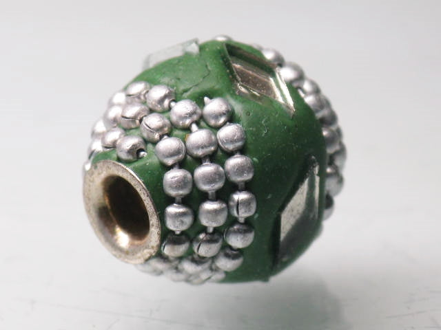 TOKO-BEADS CL201-32 Indian Ladakh bead 13mm CL201-32 ラダックビーズ 13mm Asian bead & African bead  Handmade,Lampeork,bead,asia,india,ethnic,parts,accessory,beads とんぼ玉,ビーズ,トンボ玉,アジア,インド,エスニック,手作り,パーツ,アクセサリー