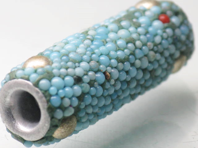 TOKO-BEADS CL201-84 Indian Ladakh bead 11mm CL201-84 ラダックビーズ 11mm Asian bead & African bead  Handmade,Lampeork,bead,asia,india,ethnic,parts,accessory,beads とんぼ玉,ビーズ,トンボ玉,アジア,インド,エスニック,手作り,パーツ,アクセサリー