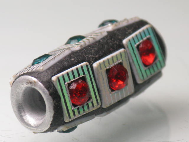 TOKO-BEADS CL201-92 Indian Ladakh bead 11mm CL201-92 ラダックビーズ 11mm Asian bead & African bead  Handmade,Lampeork,bead,asia,india,ethnic,parts,accessory,beads とんぼ玉,ビーズ,トンボ玉,アジア,インド,エスニック,手作り,パーツ,アクセサリー