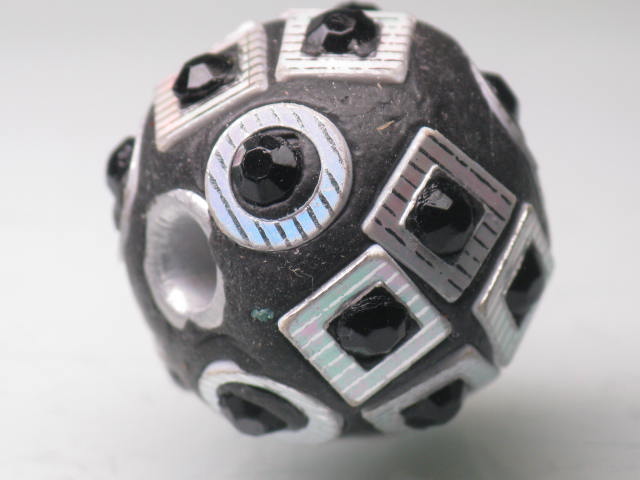 TOKO-BEADS CL202-01 Indian Ladakh bead 21mm CL202-01 ラダックビーズ 21mm Asian bead & African bead  Handmade,Lampeork,bead,asia,india,ethnic,parts,accessory,beads とんぼ玉,ビーズ,トンボ玉,アジア,インド,エスニック,手作り,パーツ,アクセサリー