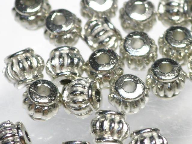 | TOKO-BEADS |CM003P メタルビーズ（50個パック） 4.5mm 在庫限りとんぼ玉,ビーズ,トンボ玉,アジア,インド,エスニック,手作り,パーツ,アクセサリー