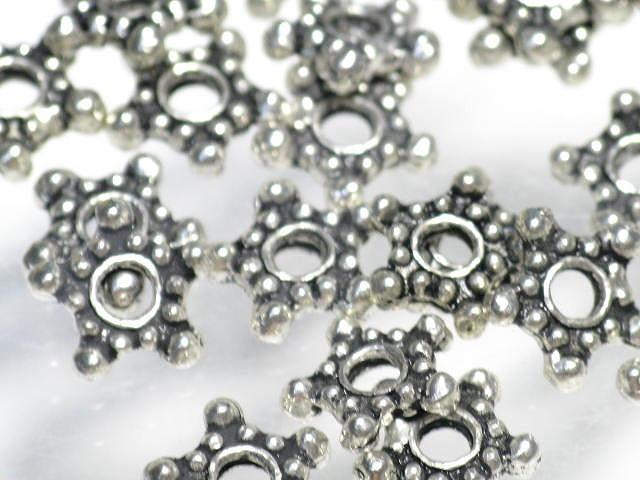 | TOKO-BEADS |CM010P メタルビーズ（50個パック） 8.5mm 在庫限りとんぼ玉,ビーズ,トンボ玉,アジア,インド,エスニック,手作り,パーツ,アクセサリー