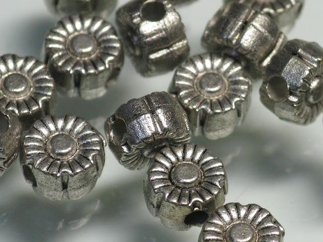 TOKO-BEADS CM021P Metal bead (50pcs) 6mm (cannot be restocked) CM021P メタルビーズ（50個パック） 6mm 在庫限り Asian bead & African bead  Handmade,Lampeork,bead,asia,india,ethnic,parts,accessory,beads とんぼ玉,ビーズ,トンボ玉,アジア,インド,エスニック,手作り,パーツ,アクセサリー