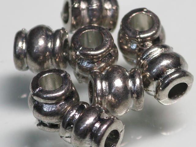 | TOKO-BEADS |CM023P メタルビーズ（50個パック） 6.5mm 在庫限りとんぼ玉,ビーズ,トンボ玉,アジア,インド,エスニック,手作り,パーツ,アクセサリー