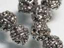 TOKO-BEADS CM033P Metal bead (50pcs) 8mm (cannot be restocked) CM033P メタルビーズ（50個パック） 8mm 在庫限り Asian bead & African bead  Handmade,Lampeork,bead,asia,india,ethnic,parts,accessory,beads とんぼ玉,ビーズ,トンボ玉,アジア,インド,エスニック,手作り,パーツ,アクセサリー