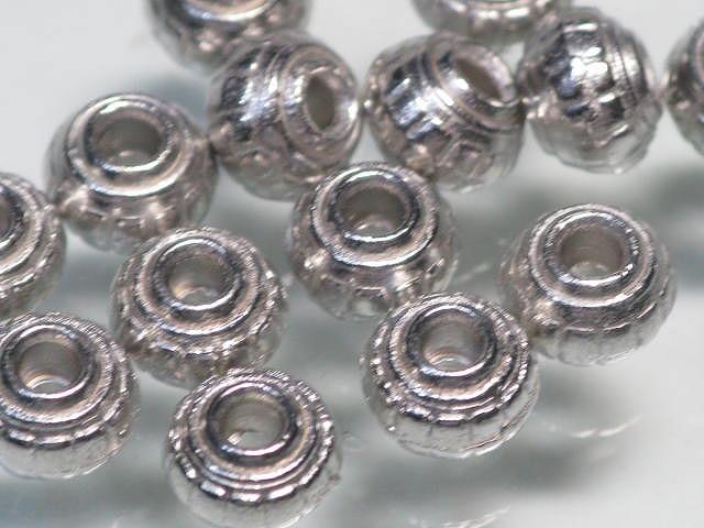 | TOKO-BEADS |CM101P メタルビーズ（50個パック） 5.5mmとんぼ玉,ビーズ,トンボ玉,アジア,インド,エスニック,手作り,パーツ,アクセサリー