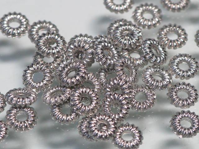 TOKO-BEADS CM106P Metal bead (50pcs) 4.5mm (cannot be restocked) CM106P メタルビーズ（50個パック） 4.5mm 在庫限り Asian bead & African bead  Handmade,Lampeork,bead,asia,india,ethnic,parts,accessory,beads とんぼ玉,ビーズ,トンボ玉,アジア,インド,エスニック,手作り,パーツ,アクセサリー