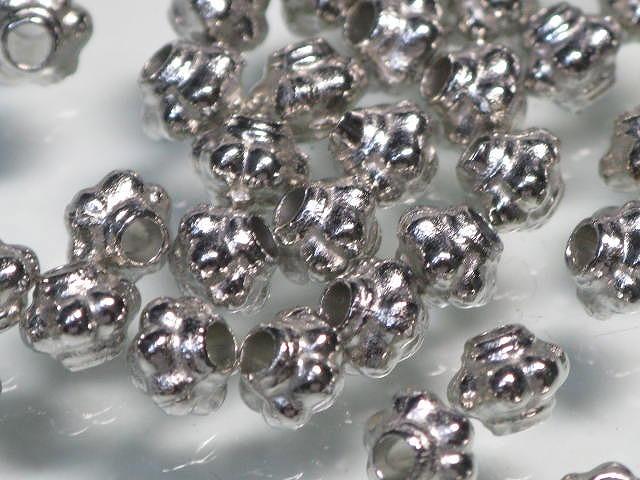 TOKO-BEADS CM109P Metal bead (50pcs) 5mm CM109P メタルビーズ（50個パック） 5mm Asian bead & African bead  Handmade,Lampeork,bead,asia,india,ethnic,parts,accessory,beads とんぼ玉,ビーズ,トンボ玉,アジア,インド,エスニック,手作り,パーツ,アクセサリー