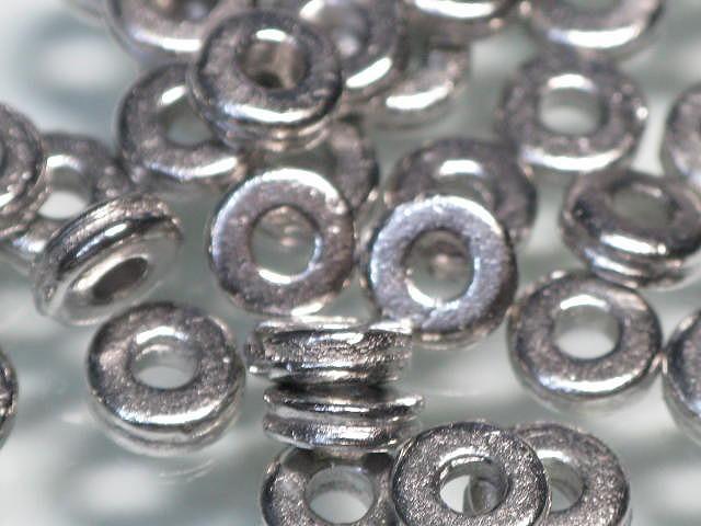 | TOKO-BEADS |CM112P メタルビーズ（50個パック） 6mmとんぼ玉,ビーズ,トンボ玉,アジア,インド,エスニック,手作り,パーツ,アクセサリー