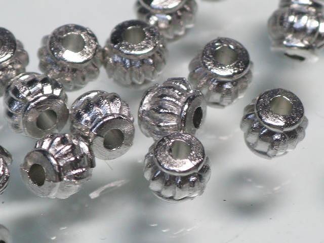 | TOKO-BEADS |CM118P メタルビーズ（50個パック） 5mmとんぼ玉,ビーズ,トンボ玉,アジア,インド,エスニック,手作り,パーツ,アクセサリー