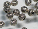 TOKO-BEADS CM122P Metal bead (50pcs) 4.5mm CM122P メタルビーズ（50個パック） 4.5mm Asian bead & African bead  Handmade,Lampeork,bead,asia,india,ethnic,parts,accessory,beads とんぼ玉,ビーズ,トンボ玉,アジア,インド,エスニック,手作り,パーツ,アクセサリー