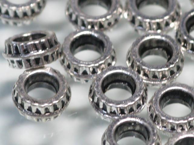 TOKO-BEADS CM128P Metal bead (50pcs) 6.5mm (cannot be restocked) CM128P メタルビーズ（50個パック） 6.5mm 在庫限り Asian bead & African bead  Handmade,Lampeork,bead,asia,india,ethnic,parts,accessory,beads とんぼ玉,ビーズ,トンボ玉,アジア,インド,エスニック,手作り,パーツ,アクセサリー