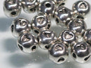 TOKO-BEADS CM146P Metal bead (50pcs) 5mm CM146P メタルビーズ（50個パック） 5mm Asian bead & African bead  Handmade,Lampeork,bead,asia,india,ethnic,parts,accessory,beads とんぼ玉,ビーズ,トンボ玉,アジア,インド,エスニック,手作り,パーツ,アクセサリー