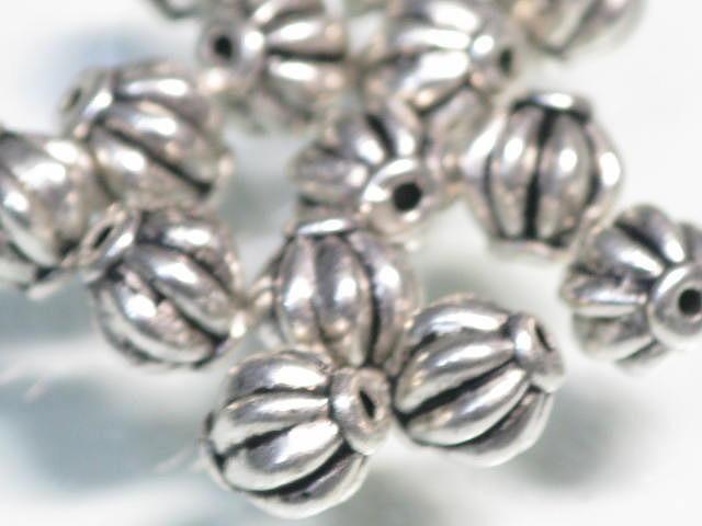 | TOKO-BEADS |CM155P メタルビーズ（50個パック） 5.5mmとんぼ玉,ビーズ,トンボ玉,アジア,インド,エスニック,手作り,パーツ,アクセサリー