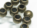 TOKO-BEADS CM175P Metal bead (50pcs) 6.5mm CM175P メタルビーズ（50個パック） 6.5mm Asian bead & African bead  Handmade,Lampeork,bead,asia,india,ethnic,parts,accessory,beads とんぼ玉,ビーズ,トンボ玉,アジア,インド,エスニック,手作り,パーツ,アクセサリー