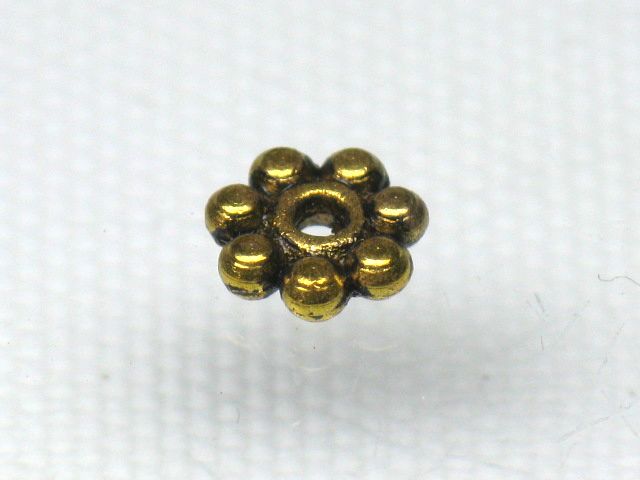 | TOKO-BEADS |CM181-01 メタルビーズ 5mm 在庫限りとんぼ玉,ビーズ,トンボ玉,アジア,インド,エスニック,手作り,パーツ,アクセサリー